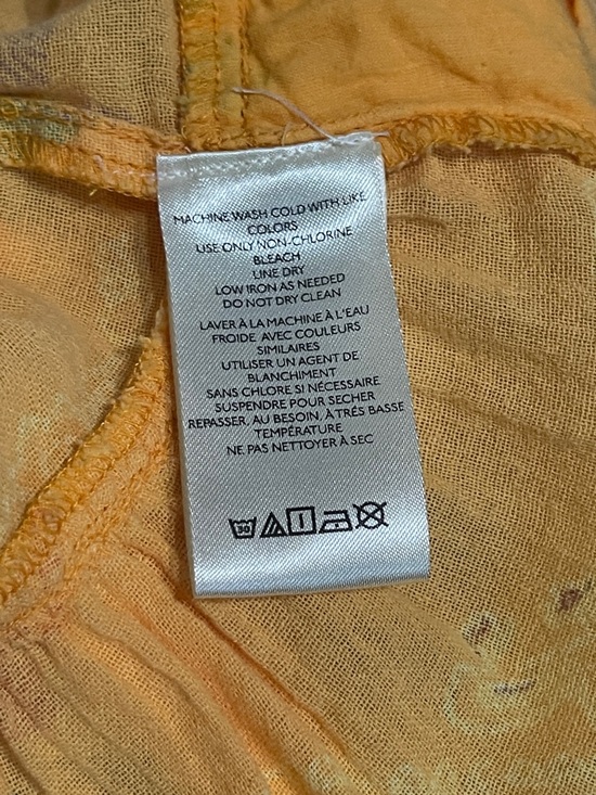 Free People We The Free Dawn On Me Cord WideLeg Pants Floral Paisley Bohemian XL - Picture 4 of 8